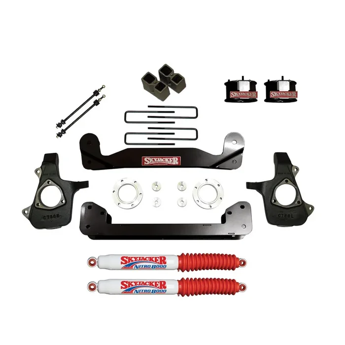 SkyJacker 14-17 Silverado/Sierra 1500 4in. Suspension Lift Kit – C14460PK-N