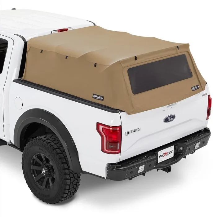 Softopper Tan w/ Standard Clamps for 15-25 F-150, Raptor, Lightning (5.5 ft. Bed) – SO-FD65B-TSR