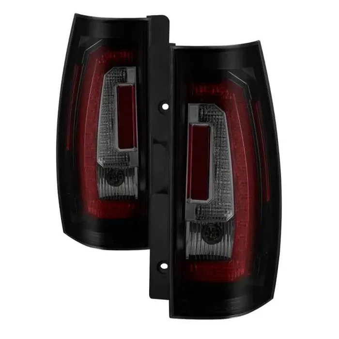Spyder Chevy Suburban 07-14 V2 – LED Tail Lights – Black Smoke ALT-YD-CSUB07V2-LED-BSM