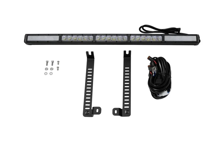 SS30 Single Stealth Lightbar Kit for 14-19 Toyota 4Runner White Combo Diode Dynamics