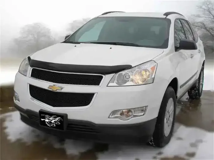 Stampede 2009-2012 Chevy Traverse Vigilante Premium Hood Protector – Smoke