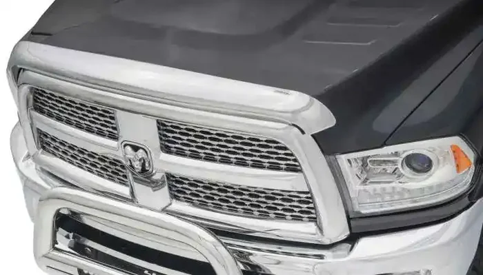 Stampede 2010-2019 Dodge Ram 2500 Vigilante Premium Hood Protector – Chrome