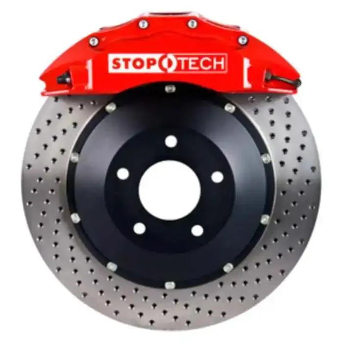 StopTech 03-05 350z (non-track) / 03-08 350z / 02-04 Infiniti G35 Track Front BBK ST60 355×32 Drille