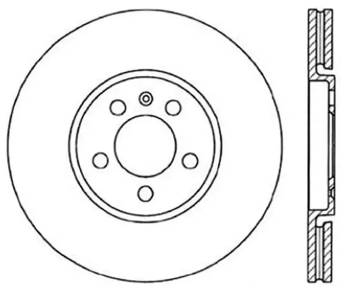StopTech Drilled Sport Brake Rotor
