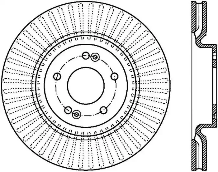 StopTech Slotted Sport Brake Rotor