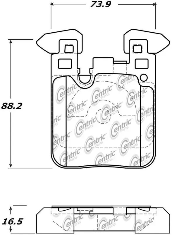 StopTech Street Performance Brake Pads BMW F22 M235i/F30 335i/F32 435i – Rear