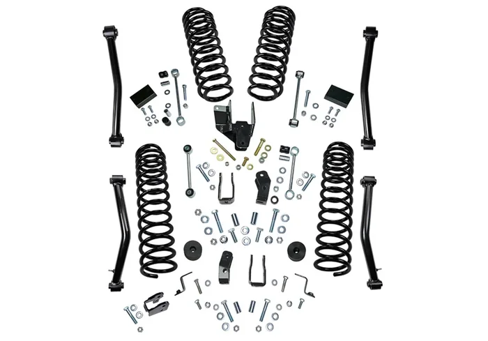 SuperLift 4in. Dual Rate Coil Lift Kit-18-22 Wrangler JL-4Dr – K184