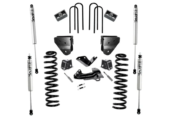 SuperLift 4in. Lift Kit w/FOX Shocks-05-07 F250/350 4WD Dsl w/o 4Link Arms w/o RadiusArms – K796F