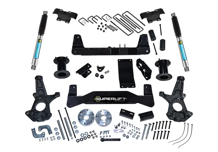 SuperLift 6.5in. Lift Kit-14-18 (19 Old Body) GM1500 4WD w OE Al or SS Ctrl Arms w Bil RrS – K161B