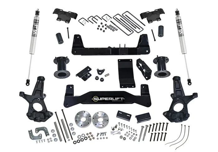 SuperLift 6.5in. Lift Kit w/FOX Shocks-07-13 Silv/Sierra 1500 4WD – K162F