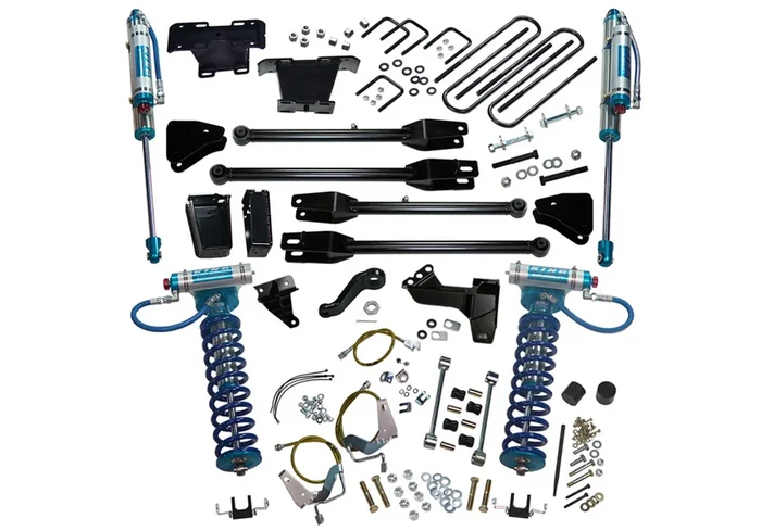 SuperLift 6in. Lift Kit-08-10 F250/F350 4WD w/4-Link Conversion/King Clvrs/Shocks – K234KG
