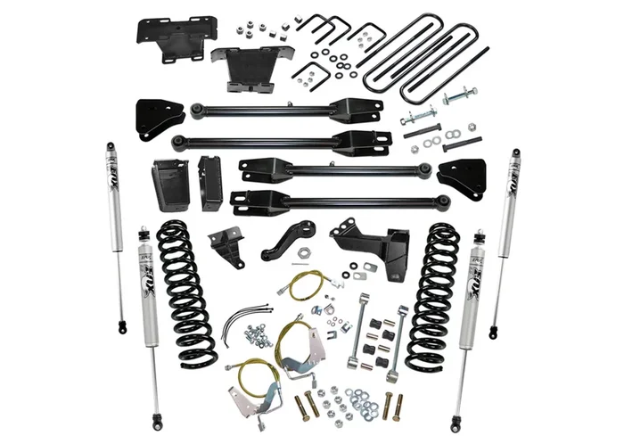 SuperLift 6in. Lift Kit w/FOX Shocks-08-10 F250/350 4WD Diesel w/4-Link Arms – K234F