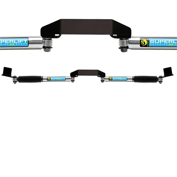 SuperLift Dual Steering Stabilizer Kit-SL SS Bilstein (Gas Pressure)-05-22 F250/350 4WD – 92730
