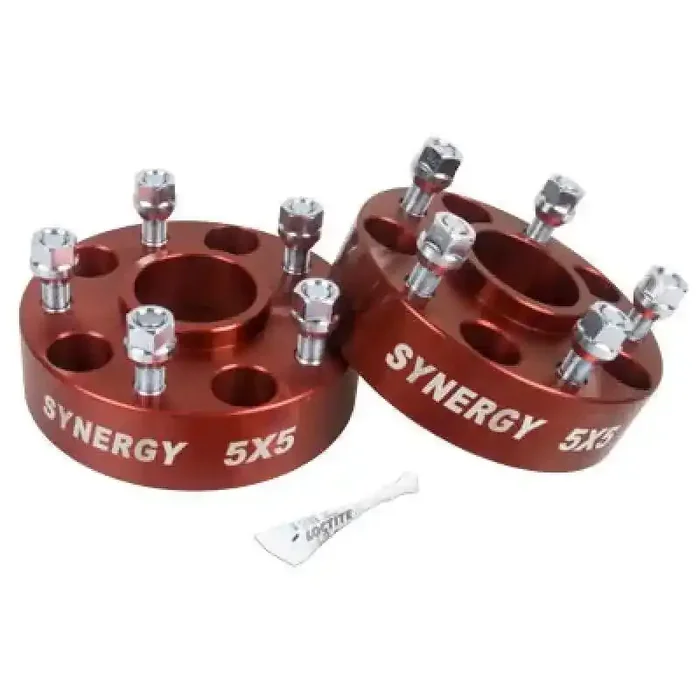 Synergy Jeep Hub Centric Wheel Spacers 5×5-1.75in Width 1/2-20 UNF Stud Size