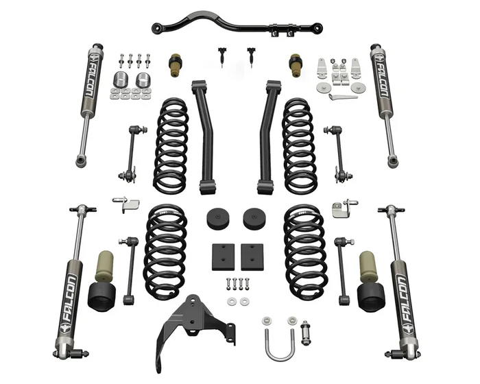 TeraFlex Jeep JK 2dr 2.5 in. Sport ST2 Suspension System w/ Falcon 2.1 Shocks – 1212021