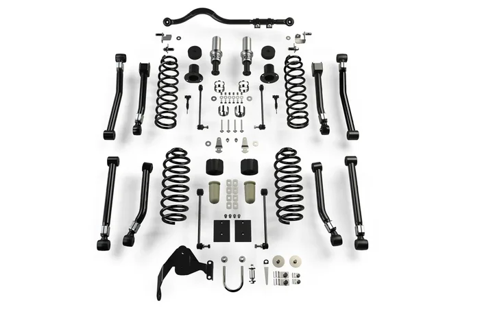 TeraFlex Jeep JKU 4dr Outback Overl & Suspension System 3 in. Lift No Shocks – 1167204