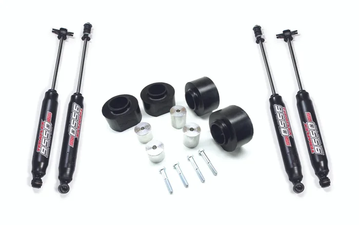 TeraFlex Jeep TJ/LJ 2 in. Performance Spacer Lift Kit w/ 9550 Shocks – 1245200