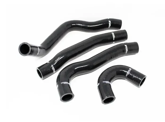 Torque Solution 08-15 Mitsubishi Evolution X Silicone Radiator Hose Kit – Black