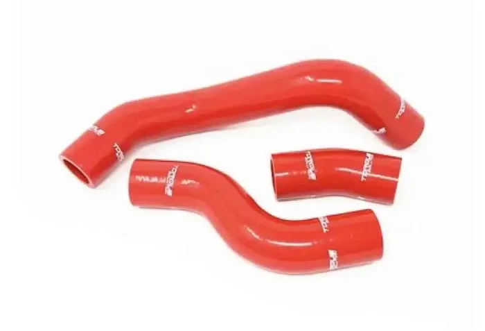 Torque Solution 2013+ Subaru BRZ / Scion FR-S / Toyota 86 Silicone Radiator Hose Kit – Red