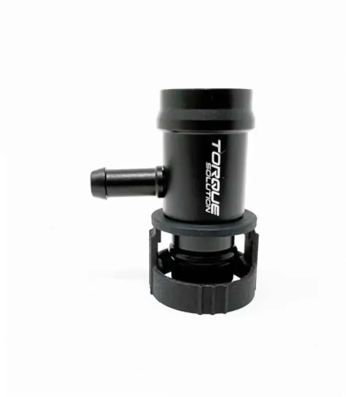 Torque Solution Billet Boost Tap – Toyota Supra A90/A91 MKV / BMW B48/B58 / G Series Chassis – Black