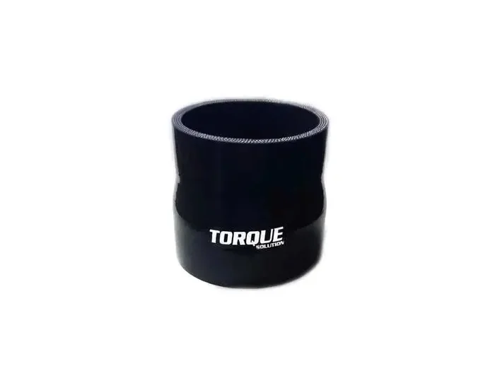 Torque Solution Transition Silicone Coupler 2.75 inch to 3 inch Black Universal