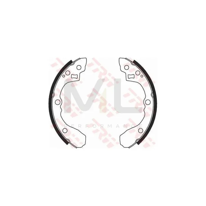 TRW GS8692 Brake Shoe Set