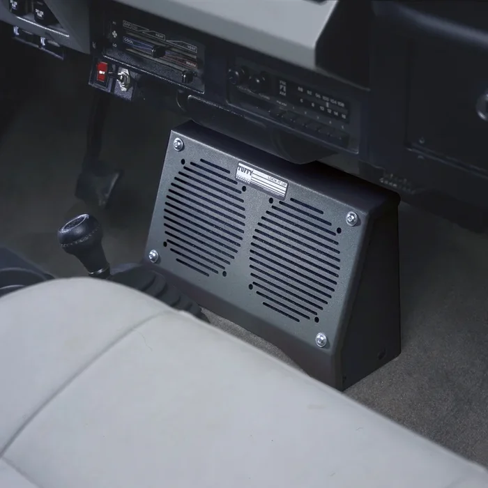 Tuffy Security Dual Speaker Box – Universal Locking, Black – 065-01