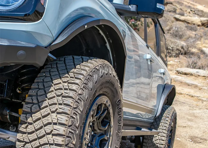 Turn Offroad Bronco Steel Fender Flares Kit w/ Marker Lights