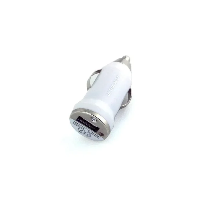 Ultramax Adaptor Car USB 1A White (Blister of 1)