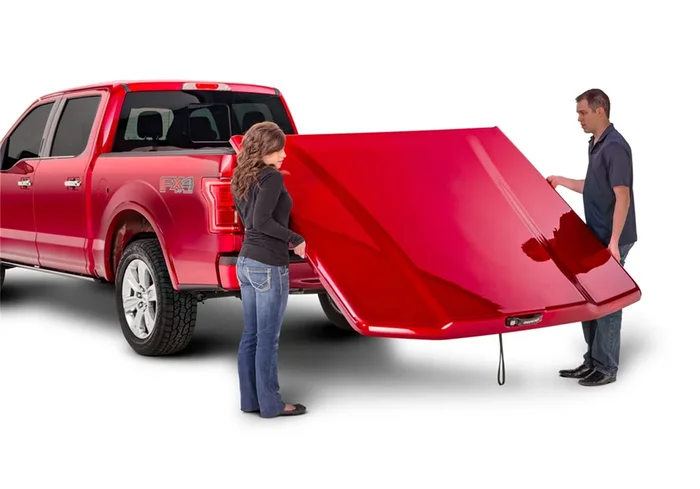 UnderCover Elite LX Tonneau 14-18 (19 Limited) Sierra 5ft.9in. Limited Edition Red/Crimson Red – UC1138L-G1E