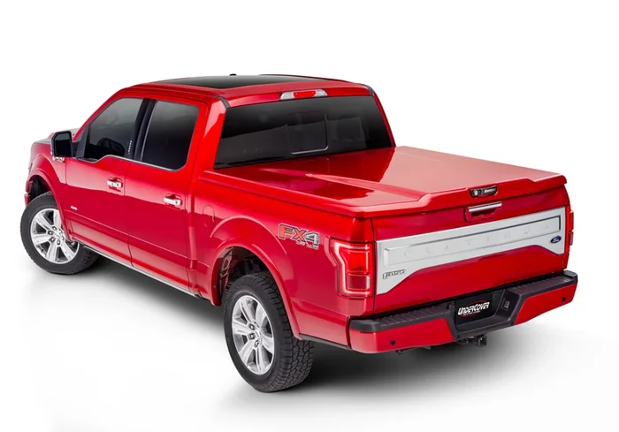 UnderCover Elite LX Tonneau 14-21 Tundra 5ft.6in. w/out Trail Special Edition Storage Boxes Super White – UC4118L-040