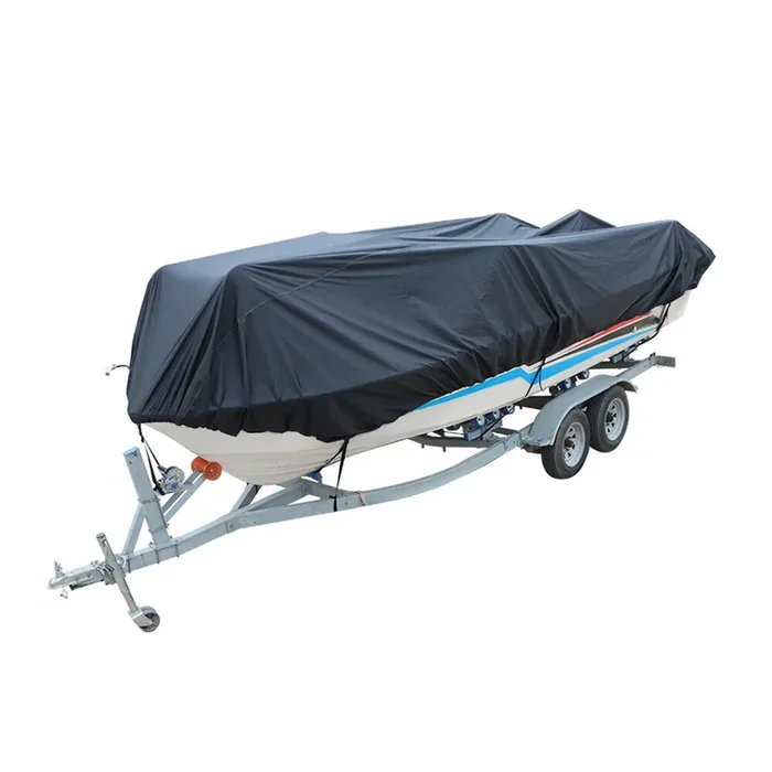 V-Hull Runabouts Boat Cover 17 18 19 FT Waterproof Heavy Duty Trailerable
