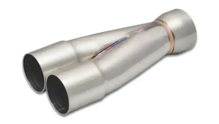 Vibrant 2-1 SS Merge Collectors (1-7/8in Inlet Slipover ID 2-1/4in Outlet OD) – Sold Individually