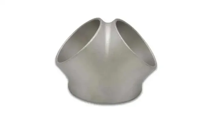 Vibrant 2-1 SS Merge Collectors (3in ID Inlet x 2 2.5in ID Outlet) – Sold Individually