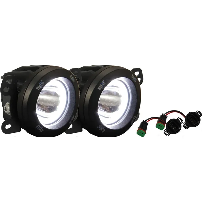 Vision X Lighting 07-09 Jeep Jk Fog Light Upgrade Kit With Optimus Halo – 9891811