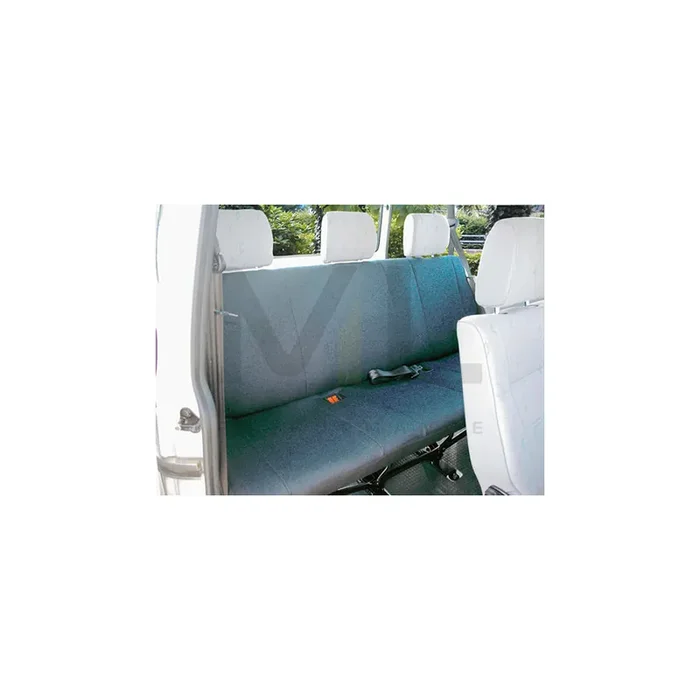 WALSER 10472 Car seat cover for VW TRANSPORTER Grey, Polyester, Rear