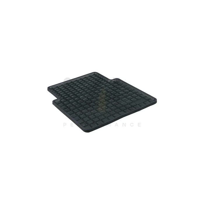 WALSER Tailored, Blueline Premium 14900 Floor mat set Elastomer, Rear, Quantity 1, Black