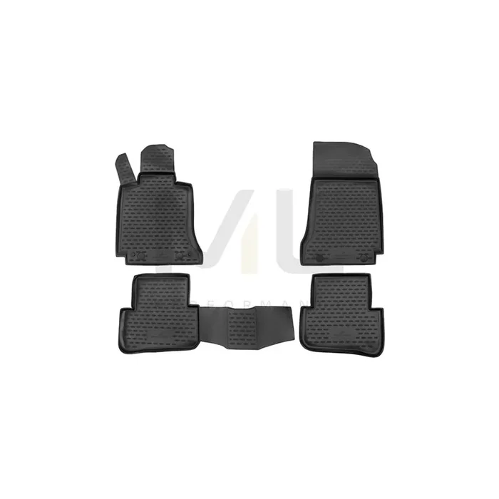 WALSER XTR 75030 Floor mat set Front and Rear