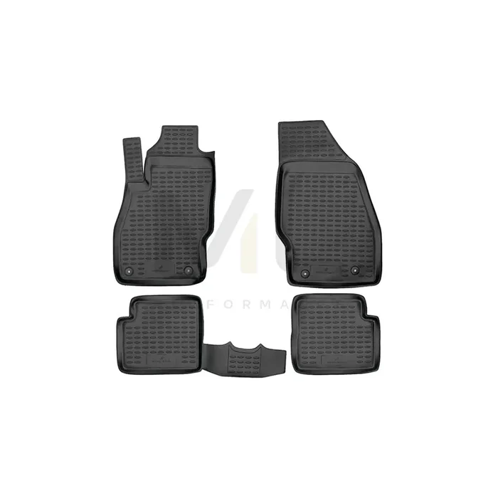 WALSER XTR 75039 Floor mat set Front and Rear