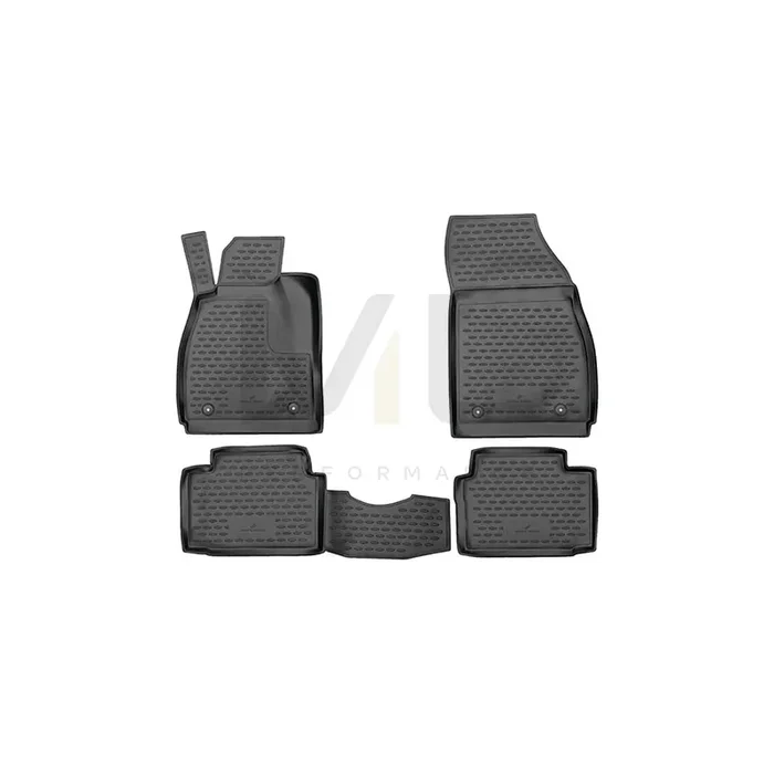 WALSER XTR 75040 Floor mat set Front and Rear