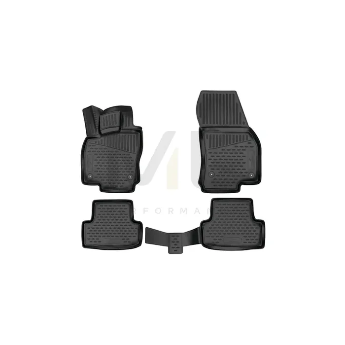 WALSER XTR 75054 Floor mat set Front and Rear