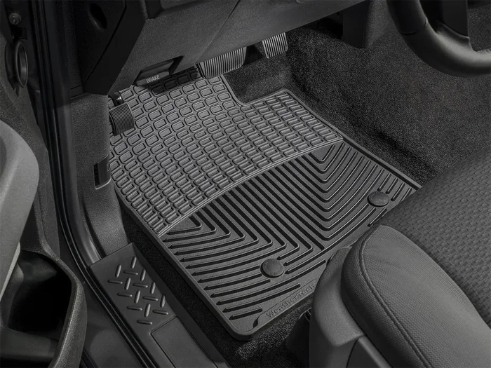 Weathertech All Weather Floor Mats, Wrangler JL, Black Wrangler JL – W476