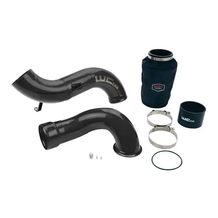 Wehrli 07.5-10 Chevrolet 6.6L LMM 4in Intake Kit Stage 2 – Gloss White