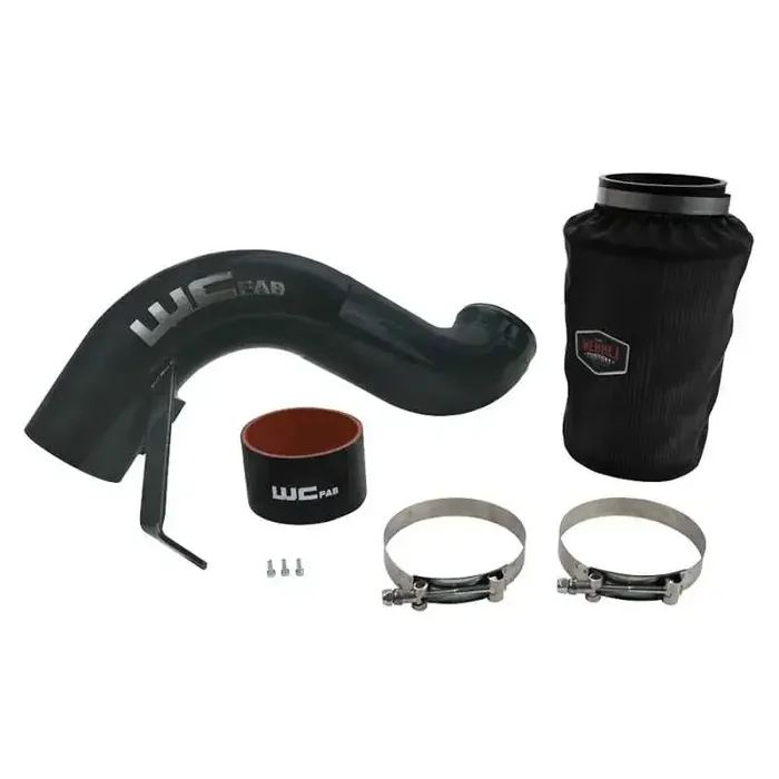 Wehrli 07.5-18 Dodge 6.7L Cummins 4in Intake Kit – Gloss Black