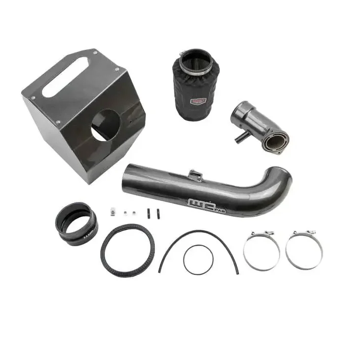 Wehrli 17-19 Chevrolet 6.6L L5P 4in Intake Kit Stage 2 – WCFab Grey