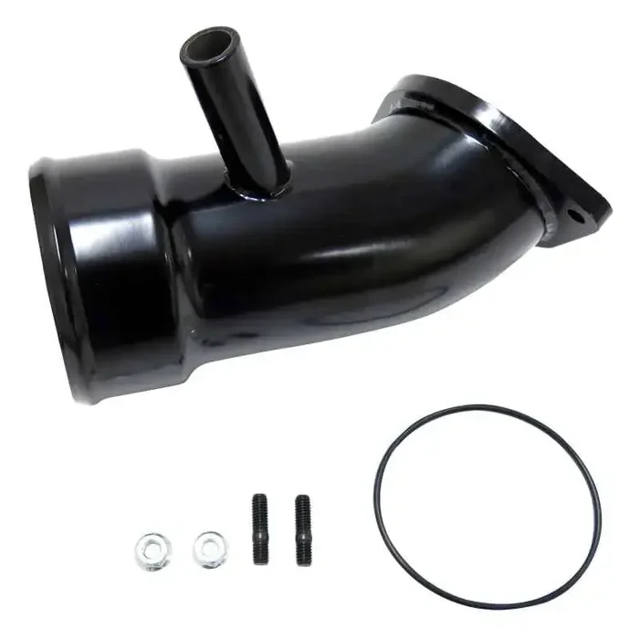 Wehrli 17-19 Chevrolet 6.6L L5P Duramax 3.5in Intake Horn w/PCV Port – Gloss Black