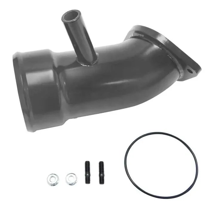 Wehrli 17-19 Chevrolet 6.6L L5P Duramax 3.5in Intake Horn w/PCV Port – WCFab Grey