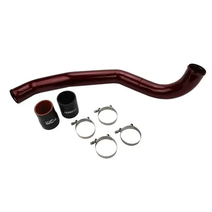 Wehrli 17-19 Chevrolet 6.6L L5P Duramax Driver Side 3in Intercooler Pipe – WCFab Red