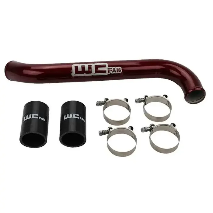 Wehrli 17-19 Chevrolet 6.6L L5P Duramax Upper Coolant Pipe – WCFab Red
