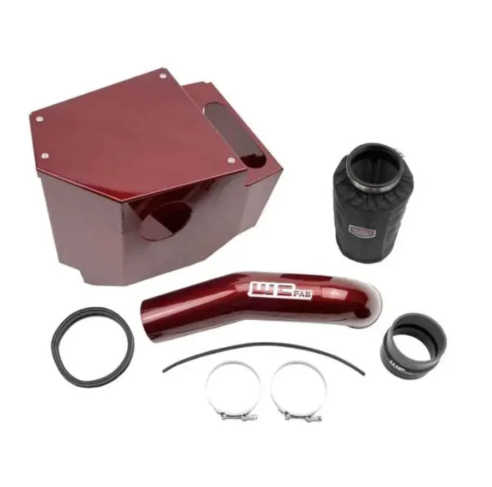 Wehrli 20-21 Chevrolet 6.6L L5P Duramax 4in Intake Kit – Red